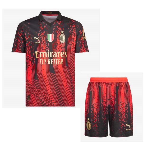 Camiseta AC Milan 4th Niño 2022/23 Rojo